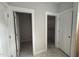 Walk-in closets with shelving at 71 Royal Ave, Selma, NC 27576