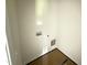 Dedicated laundry room with hookups for washer and dryer for added convenience at 82 W Emily Gardens Dr, Selma, NC 27576