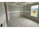 Comfortable bedroom displays drywall, a window, and electrical fittings, ready for customization at 82 W Emily Gardens Dr, Selma, NC 27577