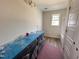 Unfinished bathroom with a window and a long vanity at 83 W Emily Gardens Dr, Selma, NC 27576