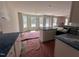 Bright eat-in kitchen featuring an island, recessed lighting, and stainless steel appliances at 83 W Emily Gardens Dr, Selma, NC 27576