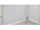 A walk-in closet has painted walls, tile flooring, and a wire shelf unit at 98 Laramie Ln, Selma, NC 27576