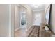 Welcoming entryway featuring an interior doorway with a view into the bedroom at 102 E Star Foal Ln, Wendell, NC 27591