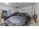 Spacious garage with ample storage and parking for two vehicles at 105 Jasper Creek Ct, Wilson's Mills, NC 27520