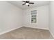 Bedroom featuring neutral carpet, one window, and neutral walls at 1217 Linkwood Way, Fuquay Varina, NC 27526