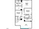 Upstairs floorplan featuring an owner's suite, two additional bedrooms, a loft, and a laundry room at 136 Vulcan St, Garner, NC 27529