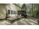 Outdoor deck featuring outdoor seating with a grill, perfect for entertaining or unwinding in the backyard at 1505 Starmont Dr, Hillsborough, NC 27278