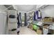 Walk-in closet with organized shelving and hanging storage, offering ample space for clothes and accessories at 1505 Starmont Dr, Hillsborough, NC 27278