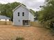 The backyard of this property features a newly-installed privacy fence at 207 Sallinger St, Knightdale, NC 27545