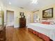 Bright and open main bedroom with private ensuite bathroom and closet area at 21 Kimberly Dr, Durham, NC 27707