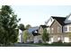 Charming new homes with modern farmhouse exteriors and welcoming front porches at 817 Central Pk Dr, Raleigh, NC 27604