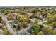 A charming neighborhood featuring mature trees, well-maintained homes, and a blend of classic and modern architectural styles at 312 E Highland Ave, Rocky Mount, NC 27801