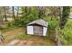 Exterior view of the outdoor storage shed at 312 E Highland Ave, Rocky Mount, NC 27801