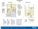 Complete floorplan, with both first and second stories, plus garage layouts at 396 Martins Mill Ct, Wendell, NC 27591
