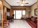 Well-lit office space with large window, storage closet, and comfortable seating area at 422 Old Scarborough Ln, Garner, NC 27529