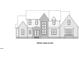 Charming two-story home featuring classic design elements and symmetrical window placement at 4344 Coldwater Springs Dr, Raleigh, NC 27616