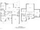 Detailed floor plan showcasing the layout of the home's two floors and key features, dimensions, and room arrangements at 4709 Knights Arm Dr, Durham, NC 27707