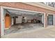 Spacious three-car garage provides ample parking and storage at 7002 Old Trail Dr, Durham, NC 27712