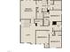 Upstairs floor plan featuring primary bedroom, loft, bedrooms 2-4, and laundry room at 709 Compeer Way # 32, Rolesville, NC 27571