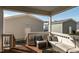 Enjoy this outdoor patio, with a sectional sofa, chair, and coffee table at 109 Broadwater Dr, Wake Forest, NC 27587
