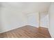 Bedroom featuring a closet and wood floors at 109 Oak Rise Ln, Fuquay Varina, NC 27526