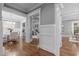 Open-concept layout showcasing the home's seamless flow between living spaces at 1104 Hobson Ct, Raleigh, NC 27607