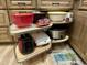Kitchen cabinet featuring rotating shelves to maximize space and efficient storage at 1114 Glenolden Ct, Cary, NC 27513