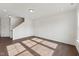 Bright living room features hardwood floors, recessed lighting, and ample natural light at 1427 Goldsboro Ave, Sanford, NC 27330