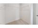 Unfinished walk-in closet with ample hanging space ready for customization at 1427 Goldsboro Ave, Sanford, NC 27330