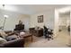 Spacious living room featuring a cozy seating area and natural light at 1431 Cherrycrest Dr, Durham, NC 27704