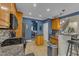 Well-appointed kitchen with stainless appliances, tile backsplash, and eat-in nook at 250 Highview Dr, Youngsville, NC 27596