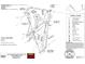 Property survey showing property lines, landmarks and other important information about the property at 2637 Buckeye Ct, Wake Forest, NC 27587