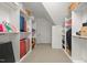 Large walk-in closet with built-in shelves for ample storage and organization space at 417 Westbury Dr, Chapel Hill, NC 27516