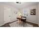 Charming office area with hardwood floors and lots of natural light at 5013 Green Oak Dr, Durham, NC 27712