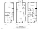 Detailed floor plan showcasing layout of rooms, dimensions, and total living space at 5432 Crescent Square St, Raleigh, NC 27616