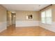 Living room showing the entry to the home at 6417 Meadow View Dr, Raleigh, NC 27609