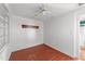 Sun room featuring tiled flooring, a ceiling fan and natural light at 706 Forest Dr, Garner, NC 27529
