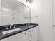 Modern bathroom with dual sinks, vanity, and a large mirror offering plenty of space at 711 Virginia Ave, Raleigh, NC 27604
