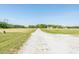 A long private driveway leads to this secluded home at 8079 Stone Heritage Rd, Middlesex, NC 27557