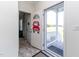 The home's foyer showcases an inviting entrance to a cozy front porch at 8079 Stone Heritage Rd, Middlesex, NC 27557