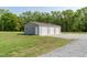 Three-car detached garage with ample storage and parking, nestled in a serene lot at 8079 Stone Heritage Rd, Middlesex, NC 27557