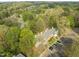 Expansive aerial perspective of the property highlighting its proximity to green spaces and neighborhood amenities at 102 Choptank Ct # B5, Cary, NC 27513