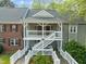 Well-maintained condo building featuring a charming outdoor entrance and lovely curb appeal at 102 Choptank Ct # B5, Cary, NC 27513