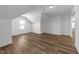 Bonus room features vinyl floors, natural light, and vaulted ceilings at 1237 Porters Call Dr, Wendell, NC 27591