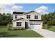 Charming two-story home with a manicured lawn, attached two-car garage, and beautiful landscaping at 184 Sprenger St, Garner, NC 27529