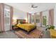 Bright main bedroom with en-suite bathroom and plenty of natural light at 184 Wildfell Trl, Cary, NC 27513
