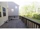 Spacious back deck overlooking the yard, perfect for outdoor entertaining and relaxing on warm days at 2123 Gregor Overlook Ln, Apex, NC 27502