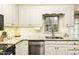 Kitchen with granite countertops, subway tile backsplash, and stainless steel appliances at 228 Old Colony Way, Rocky Mount, NC 27804