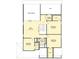 Second floor plan with loft, attic access, bedrooms with walk-in closets, and a bath at 25 Malbec Way, Youngsville, NC 27596