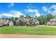 New construction home with a sprawling green lawn and beautiful landscaping at 3920 Cedar Knolls Drive Dr # 18, Youngsville, NC 27596